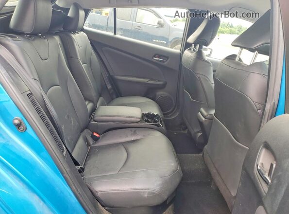 JTDKARFP5H3056122 2017 TOYOTA PRIUS Blue Հետևի նստատեղերի տեսք