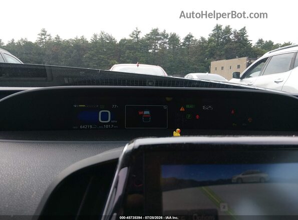 JTDKARFP5L3121219 2020 TOYOTA PRIUS PRIME Черный Вид задних сидений