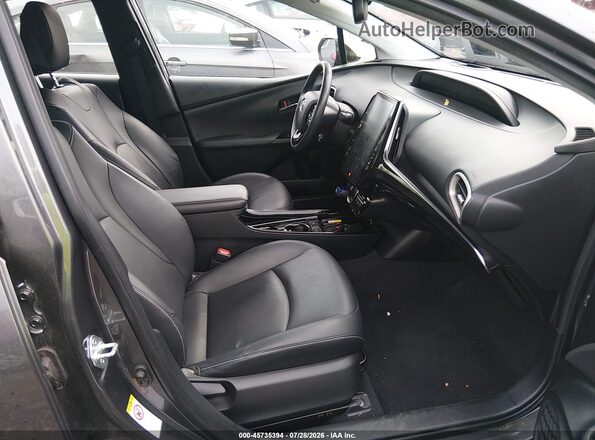 JTDKARFP5L3121219 2020 TOYOTA PRIUS PRIME Черный Вид салона спереди