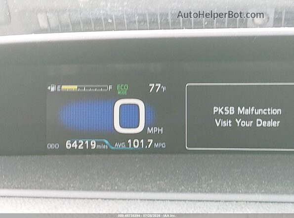 JTDKARFP5L3121219 2020 TOYOTA PRIUS PRIME Черный 