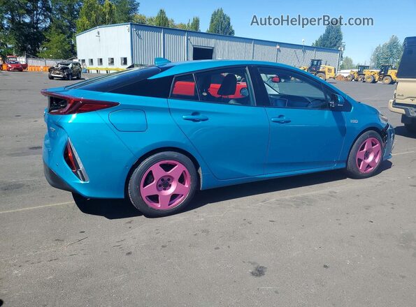 JTDKARFP5L3138618 2020 TOYOTA PRIUS Blue Trasero derecho