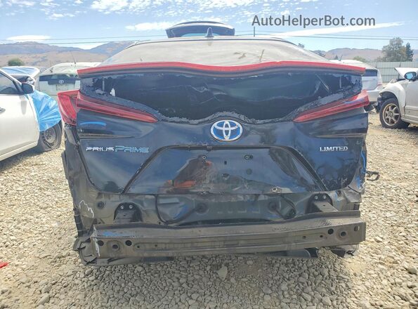 JTDKARFP5L3154639 2020 TOYOTA PRIUS Black Հետևի տեսք
