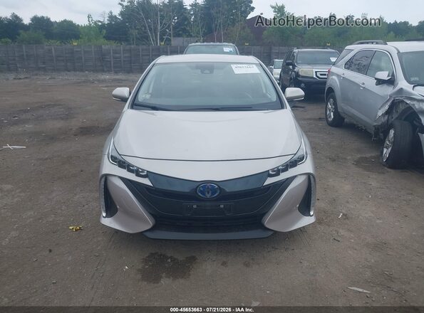 JTDKARFP5L3157007 2020 TOYOTA PRIUS PRIME Gold Widok zestawu wskaźników