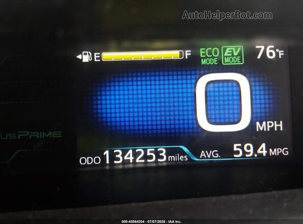 JTDKARFP6H3001470 2017 TOYOTA PRIUS PRIME White 