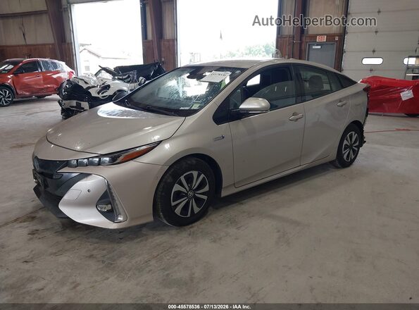 JTDKARFP6H3003140 2017 TOYOTA PRIUS PRIME Tan Передня ліва чверть