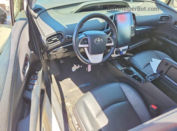 JTDKARFP6H3023243 2017 TOYOTA PRIUS White Widok deski rozdzielczej