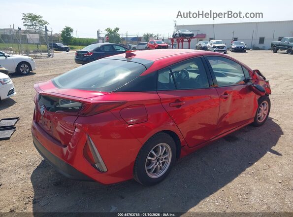 JTDKARFP6H3041029 2017 TOYOTA PRIUS PRIME Red Задня права чверть