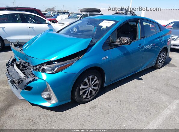 JTDKARFP6L3137350 2020 TOYOTA PRIUS PRIME Blue Front left