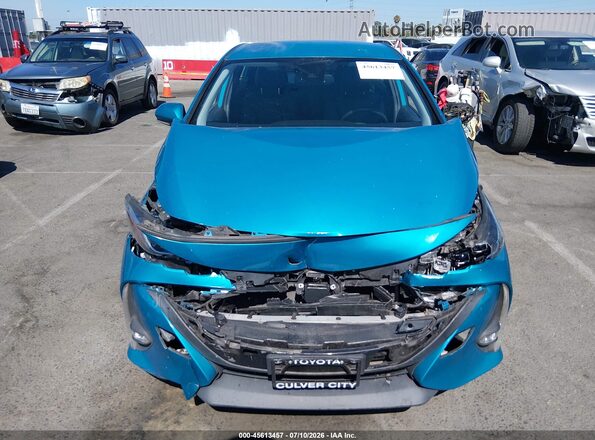 JTDKARFP6L3137350 2020 TOYOTA PRIUS PRIME Blue Instrument cluster view