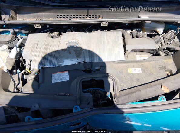 JTDKARFP6L3137350 2020 TOYOTA PRIUS PRIME Blue Rear view