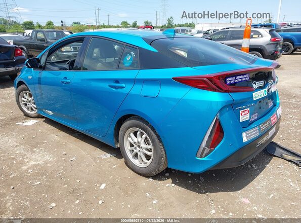 JTDKARFP6L3149997 2020 TOYOTA PRIUS PRIME Blue Задня ліва чверть