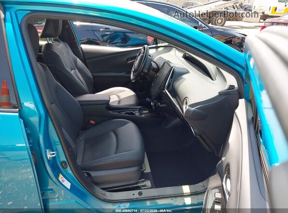 JTDKARFP6L3149997 2020 TOYOTA PRIUS PRIME Blue Вид салону спереду