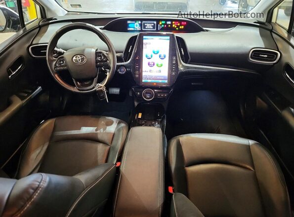 JTDKARFP6L3153726 2020 TOYOTA PRIUS White Dashboard view