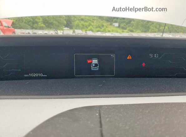 JTDKARFP7H3008511 2017 TOYOTA PRIUS Серебряный Вид щитка приборов
