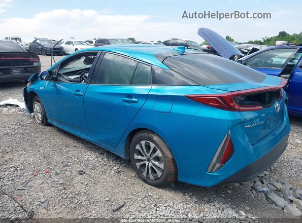 JTDKARFP7K3108261 2019 TOYOTA PRIUS PRIME Blue Панорамний вид салону 360°