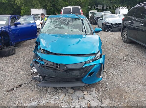 JTDKARFP7K3108261 2019 TOYOTA PRIUS PRIME Blue Вид щитка приладів