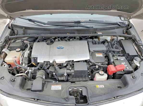 JTDKARFP7L3135512 2020 TOYOTA PRIUS Gray Widok wnętrza z tyłu