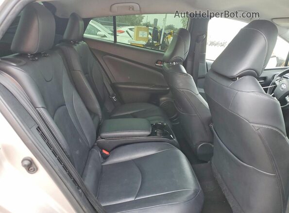 JTDKARFP7L3135512 2020 TOYOTA PRIUS Gray Widok tylnych siedzeń