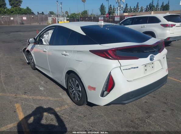 JTDKARFP7L3136384 2020 TOYOTA PRIUS PRIME Белый Задняя левая четверть