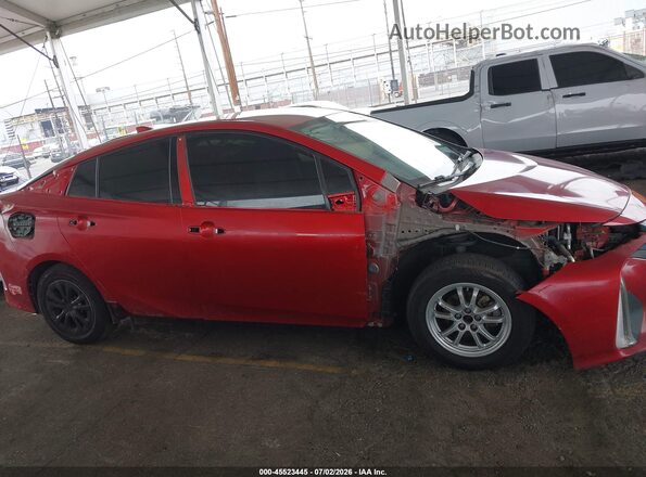 JTDKARFP8H3008839 2017 TOYOTA PRIUS PRIME Red Սալոնի 360 աստիճան տեսք