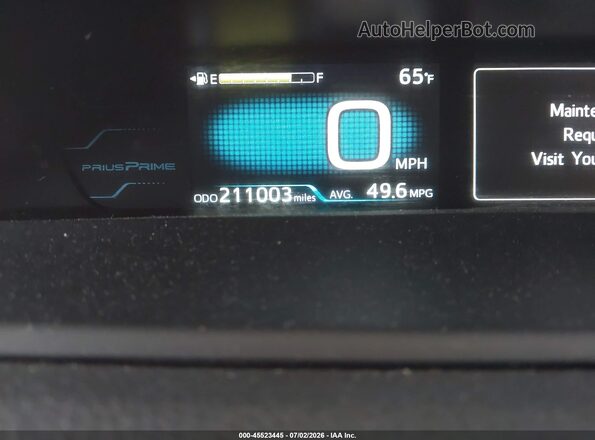 JTDKARFP8H3008839 2017 TOYOTA PRIUS PRIME Red 