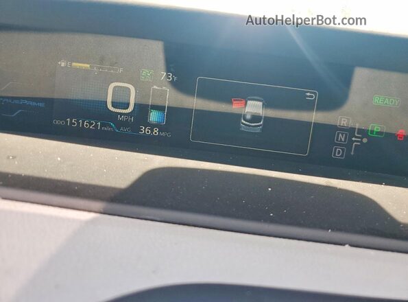 JTDKARFP8H3018853 2017 TOYOTA PRIUS Teal Սարքավորումների վահանակի տեսք
