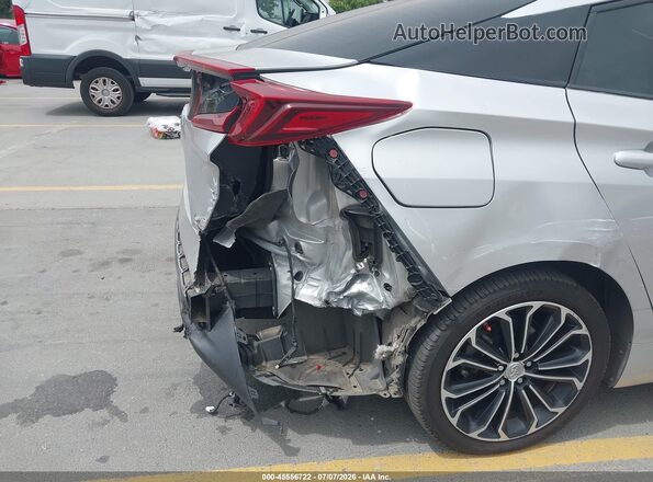 JTDKARFP8H3023910 2017 TOYOTA PRIUS PRIME Silver Widok wnętrza z tyłu