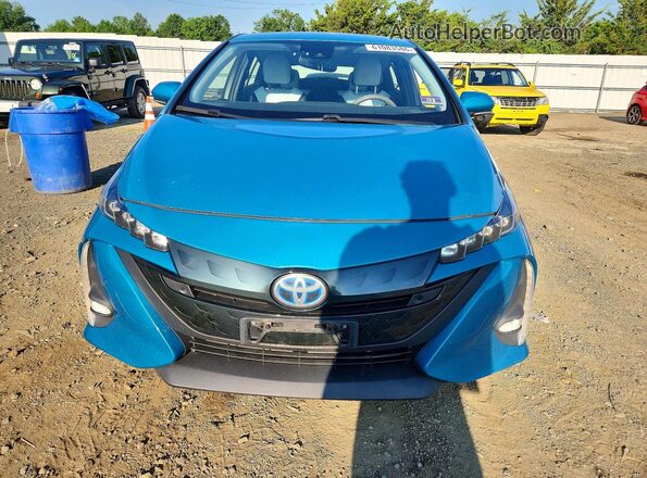 JTDKARFP8H3029481 2017 TOYOTA PRIUS Blue Vista frontal