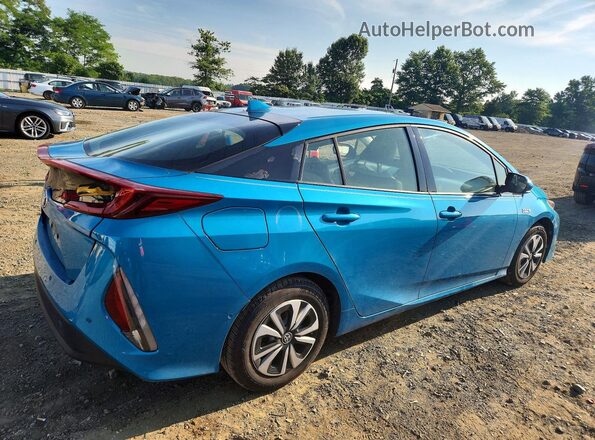 JTDKARFP8H3029481 2017 TOYOTA PRIUS Blue Trasero derecho