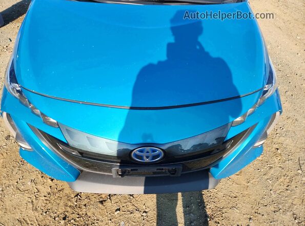 JTDKARFP8H3029481 2017 TOYOTA PRIUS Blue Vista interior trasera