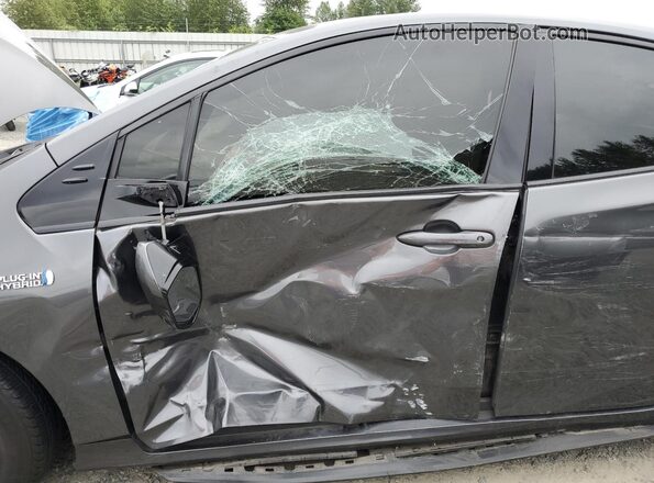 JTDKARFP8H3032235 2017 TOYOTA PRIUS Серый Вид салона спереди