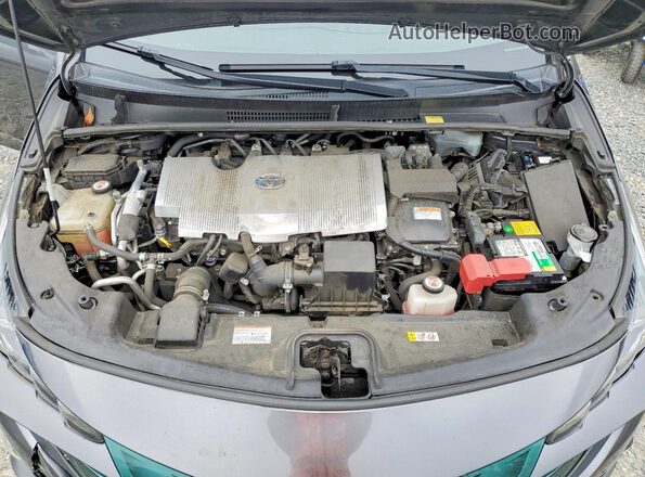 JTDKARFP8H3032235 2017 TOYOTA PRIUS Серый Вид подкапотного пространства