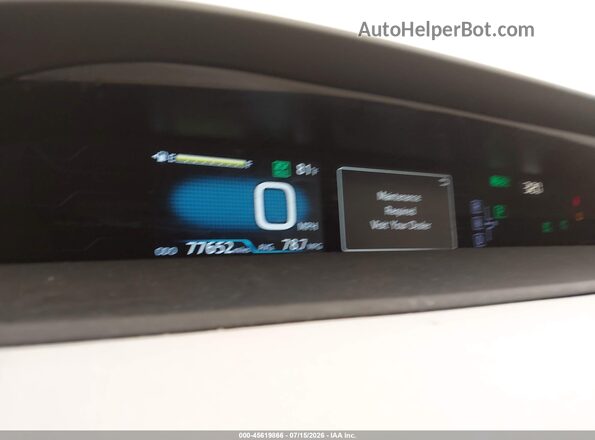 JTDKARFP8J3077391 2018 TOYOTA PRIUS PRIME Silver Widok tylnych siedzeń