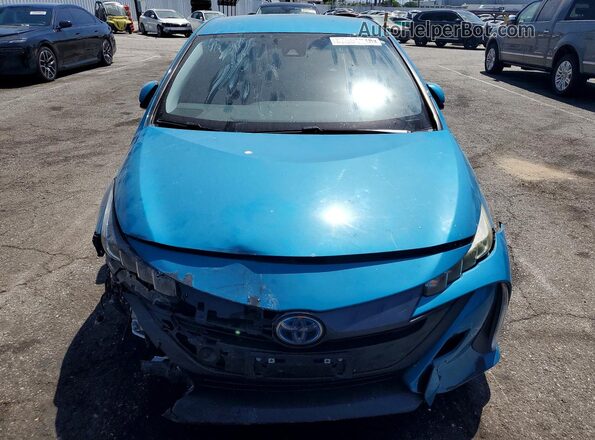 JTDKARFP8L3136121 2020 TOYOTA PRIUS Blue Widok z przodu