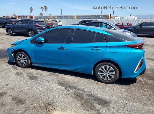 JTDKARFP8L3136121 2020 TOYOTA PRIUS Blue Tył lewy