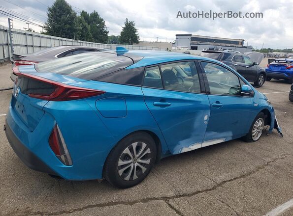 JTDKARFP8L3138662 2020 TOYOTA PRIUS Turquoise Rear right