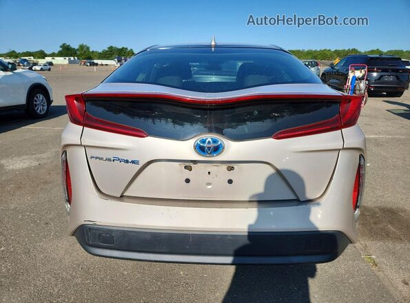JTDKARFP9J3086679 2018 TOYOTA PRIUS Silver Widok z tyłu