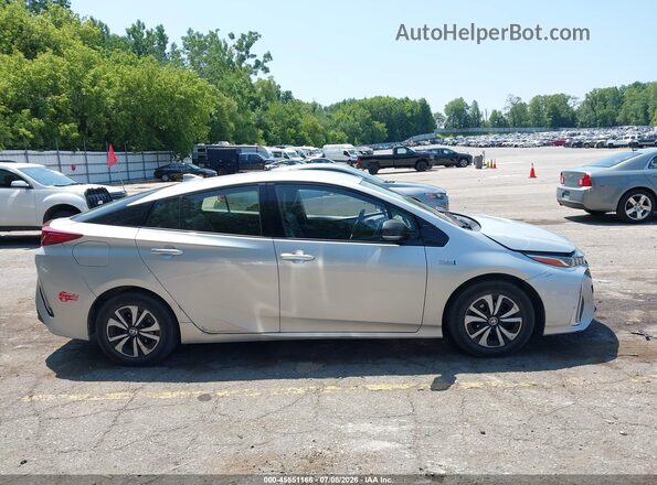 JTDKARFP9J3090215 2018 TOYOTA PRIUS PRIME Silver Widok wnętrza z tyłu