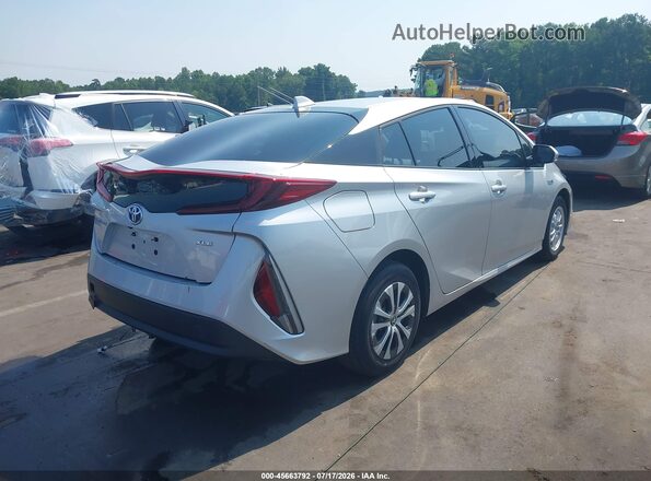 JTDKARFP9L3140078 2020 TOYOTA PRIUS PRIME Silver Rear right