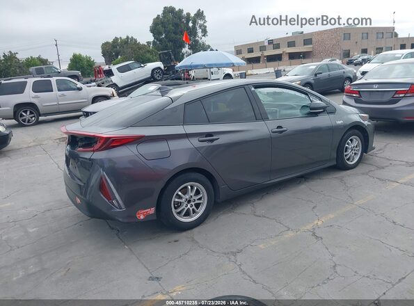 JTDKARFPXJ3075495 2018 TOYOTA PRIUS PRIME Gray Tył prawy