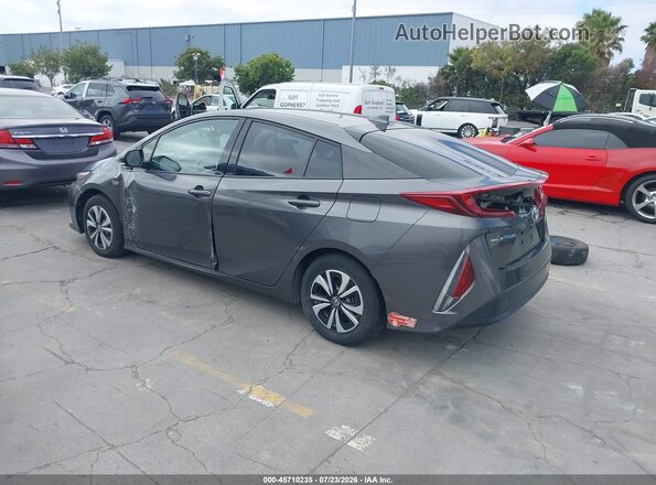 JTDKARFPXJ3075495 2018 TOYOTA PRIUS PRIME Gray Tył lewy