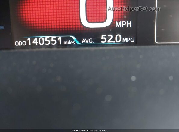 JTDKARFPXJ3075495 2018 TOYOTA PRIUS PRIME Gray Widok tylnych siedzeń