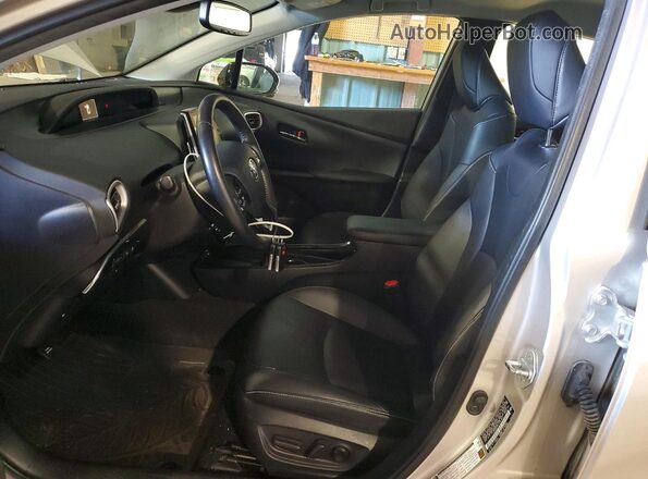 JTDKARFPXL3122494 2020 TOYOTA PRIUS Silver წინა სალონის ხედი