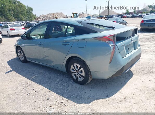 JTDKARFU0H3053974 2017 TOYOTA PRIUS Teal უკანა მარცხენა