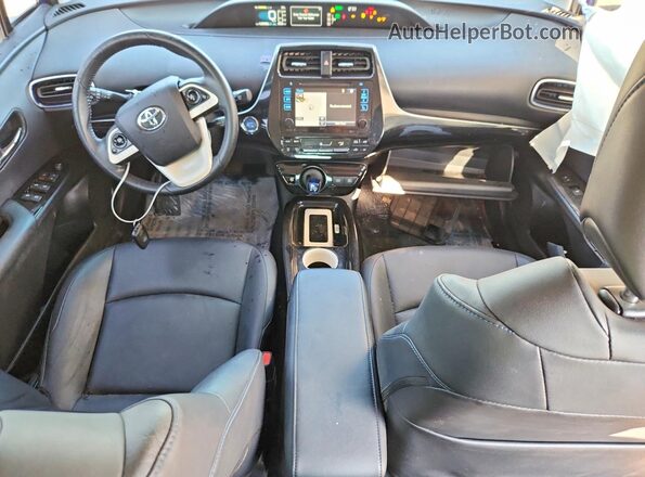 JTDKARFU2G3515305 2016 TOYOTA PRIUS Blue წინა პანელის ხედი
