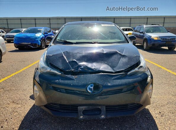 JTDKARFU2G3522626 2016 TOYOTA PRIUS Black წინა ხედი