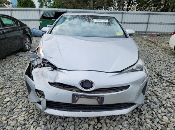 JTDKARFU2H3033872 2017 TOYOTA PRIUS Silver Vista frontal