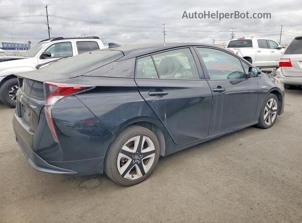JTDKARFU2H3037596 2017 TOYOTA PRIUS Черный Задняя правая четверть