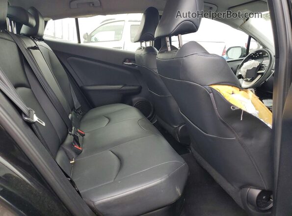 JTDKARFU2H3037596 2017 TOYOTA PRIUS Черный Вид задних сидений