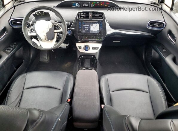 JTDKARFU2H3037596 2017 TOYOTA PRIUS Черный Вид панели приборов